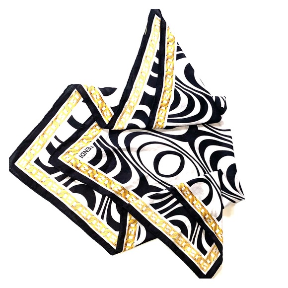 Fendi Accessories - FENDI RARE Vintage Retro Bandana